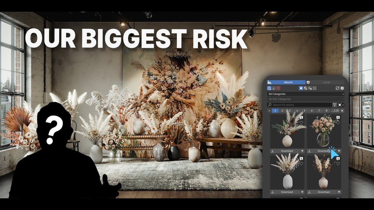 iMeshh Asset Manager for Blender: One-Click Library Access