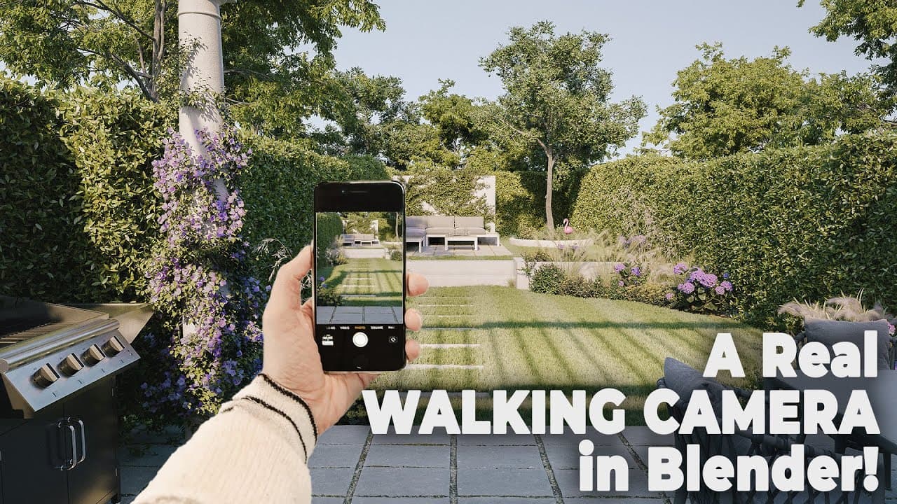 Blender Archviz Camera Trick: Add Real Handheld Motion to Scenes
