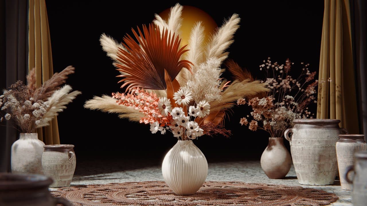 Photorealistic Blender Scene: Render an Archviz Room on 8GB VRAM