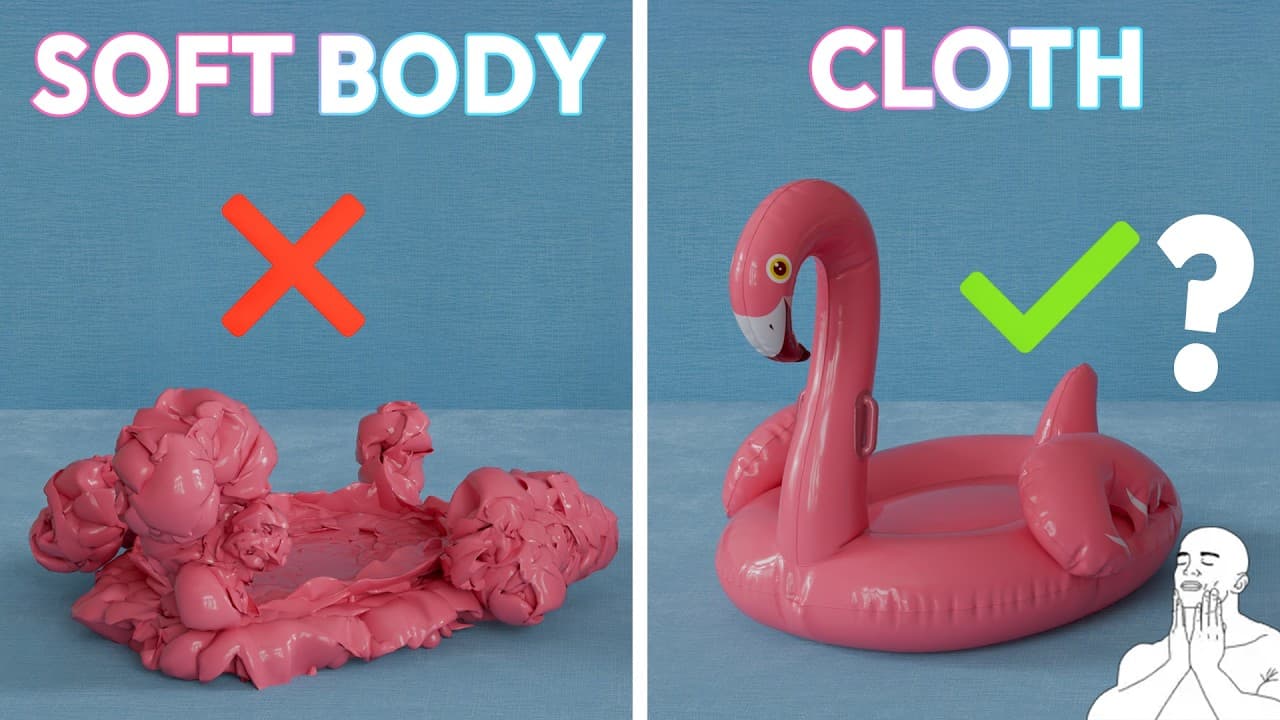 Blender 4.4 Cloth Simulation: A Faster Soft Body Alternative