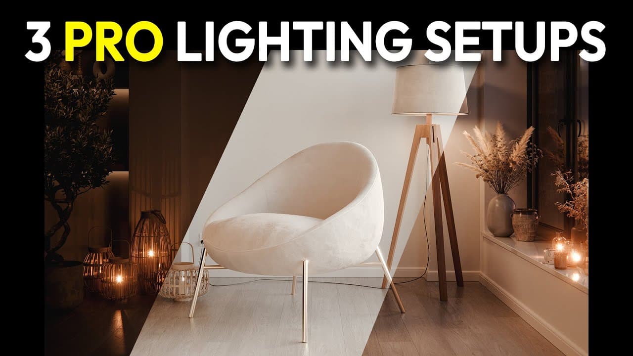 Pro Lighting Tricks in Blender: Day, Night & Beauty Shots