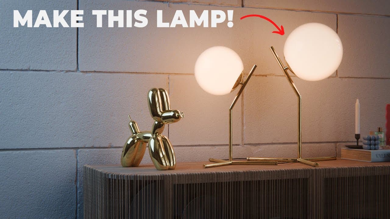 Pro Blender Modeling Techniques: Build a Lamp in Blender 4.3