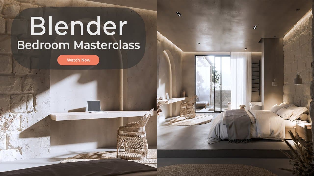 Blender ArcViz Masterclass — full 3-hour tutorial