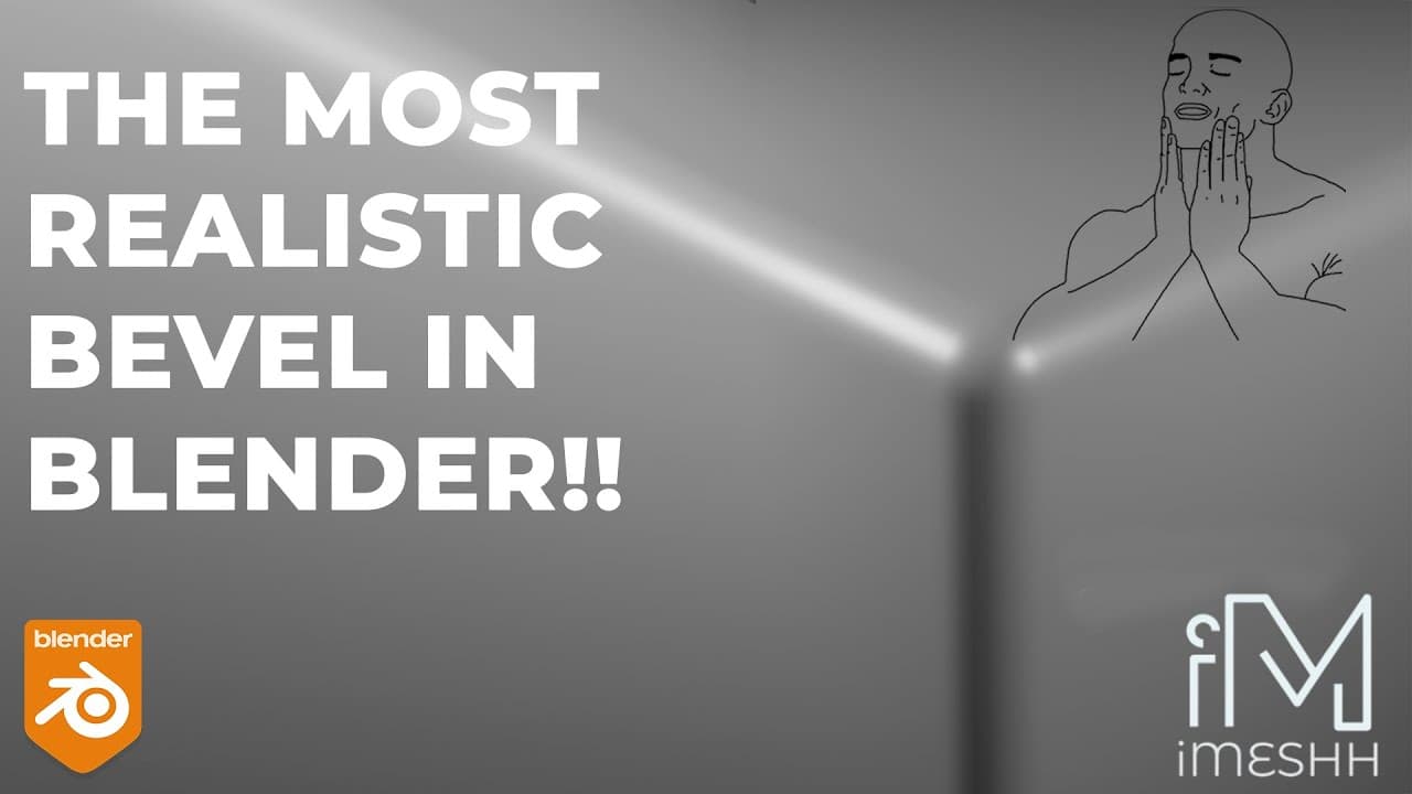The Most Realistic Bevel Method in Blender (Double Bevel)