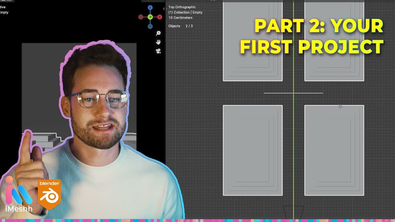 Blender 4.0 Camera Setup and Your First Staircase Model