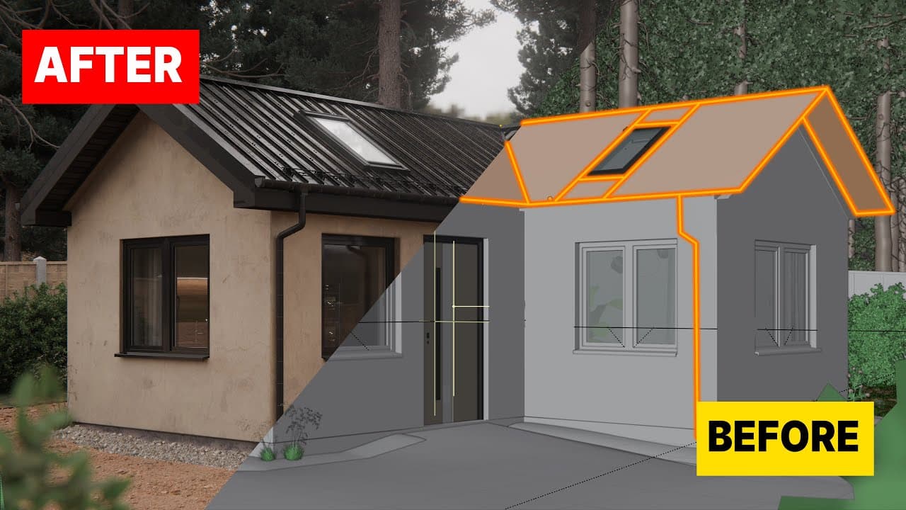 The Most Accurate Roof Generator for Blender