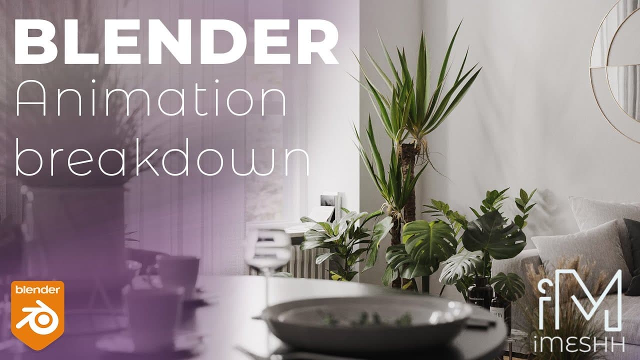 Blender Archviz Animation: Camera Rigs, Lighting & Denoising
