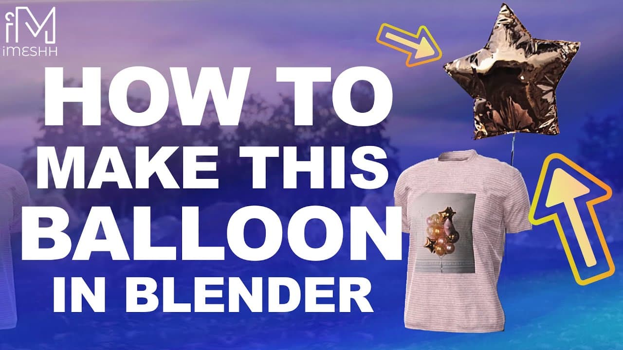 Make a Bobbing Balloon in Blender Using Cloth Simulation