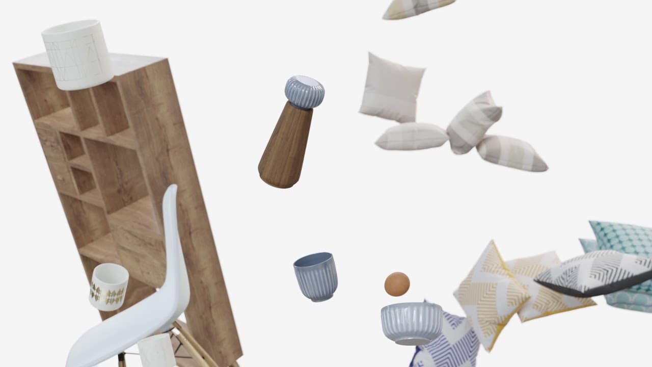 Scandinavian Interior Animation in Blender — iMeshh HD Showcase