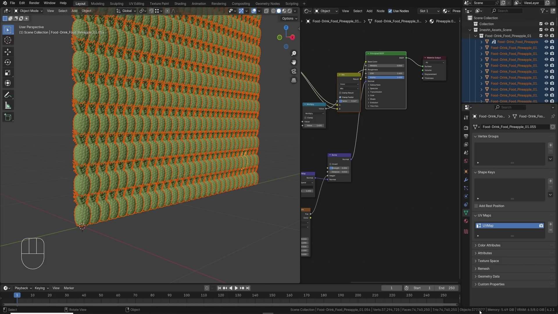 Shift+D crashing Blender after a few hundred duplicates.
