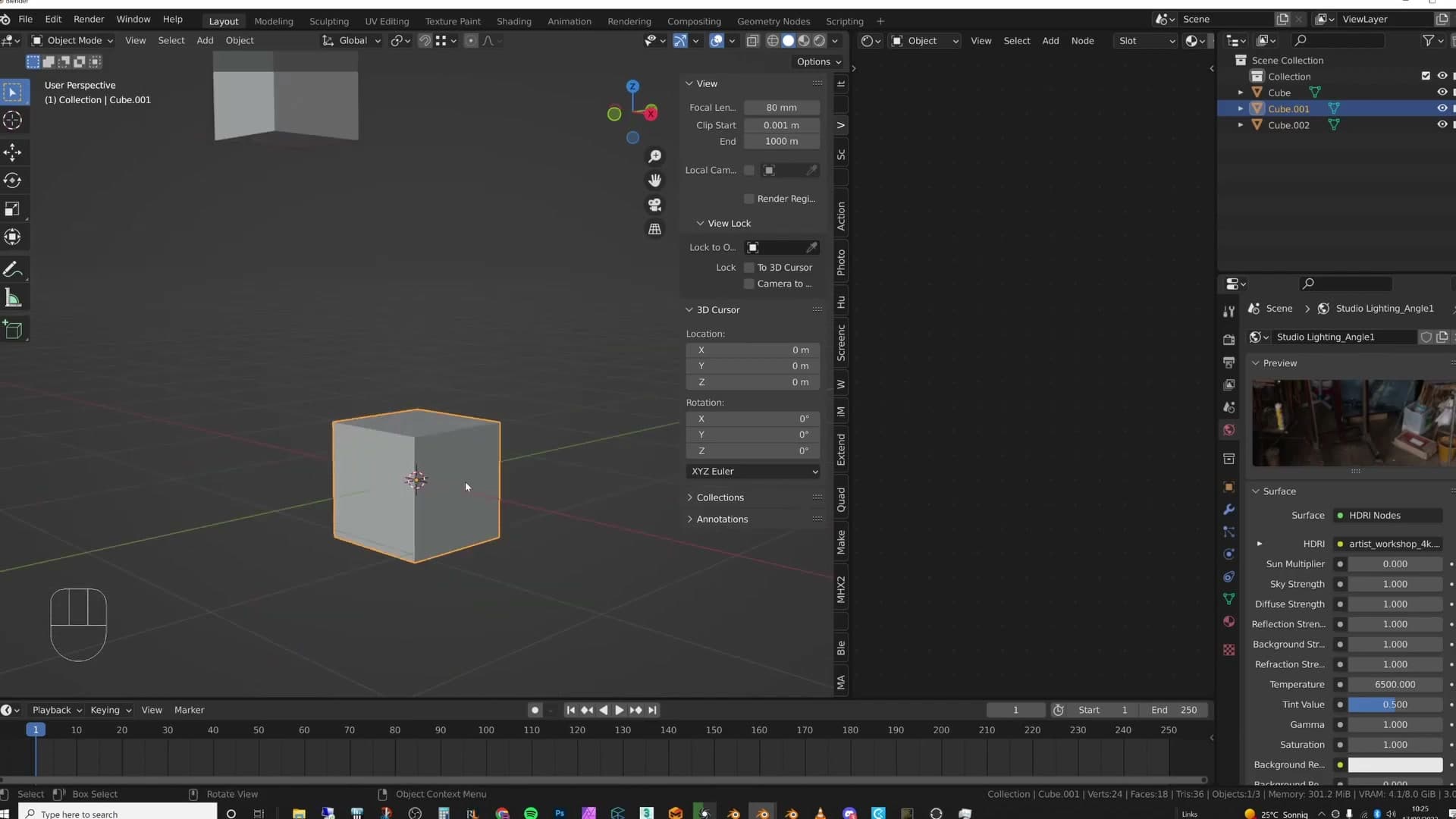 Selection to Cursor stacks every chosen object onto the cursor's exact location.