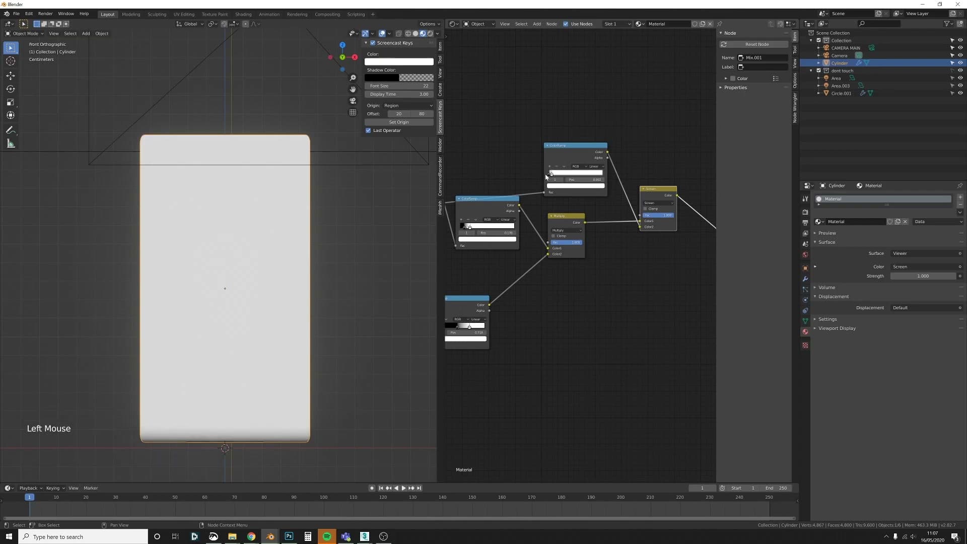Second Color Ramp piped into Mix RGB set to Screen, pushing unwanted noise to white