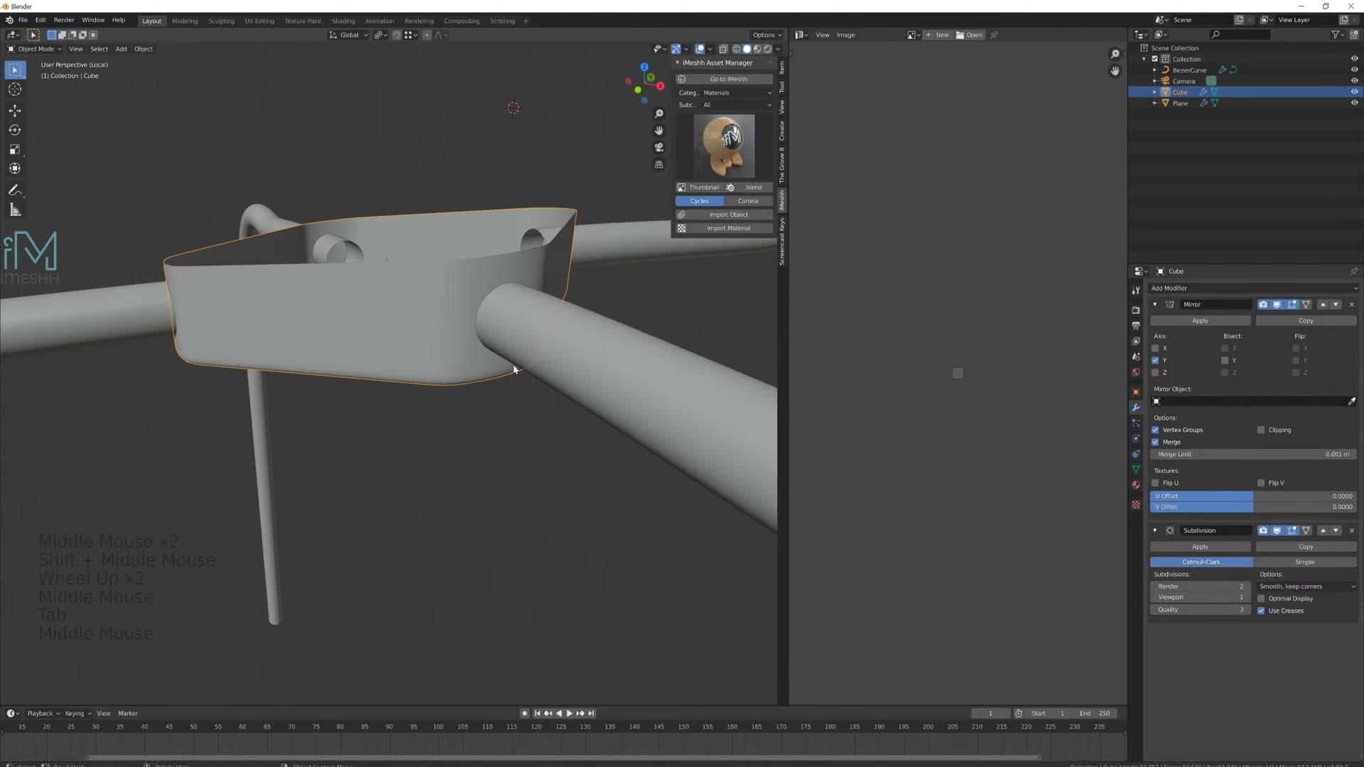 Loop Tools enabled in Edit Preferences; the add-on ships with Blender but is off by default.