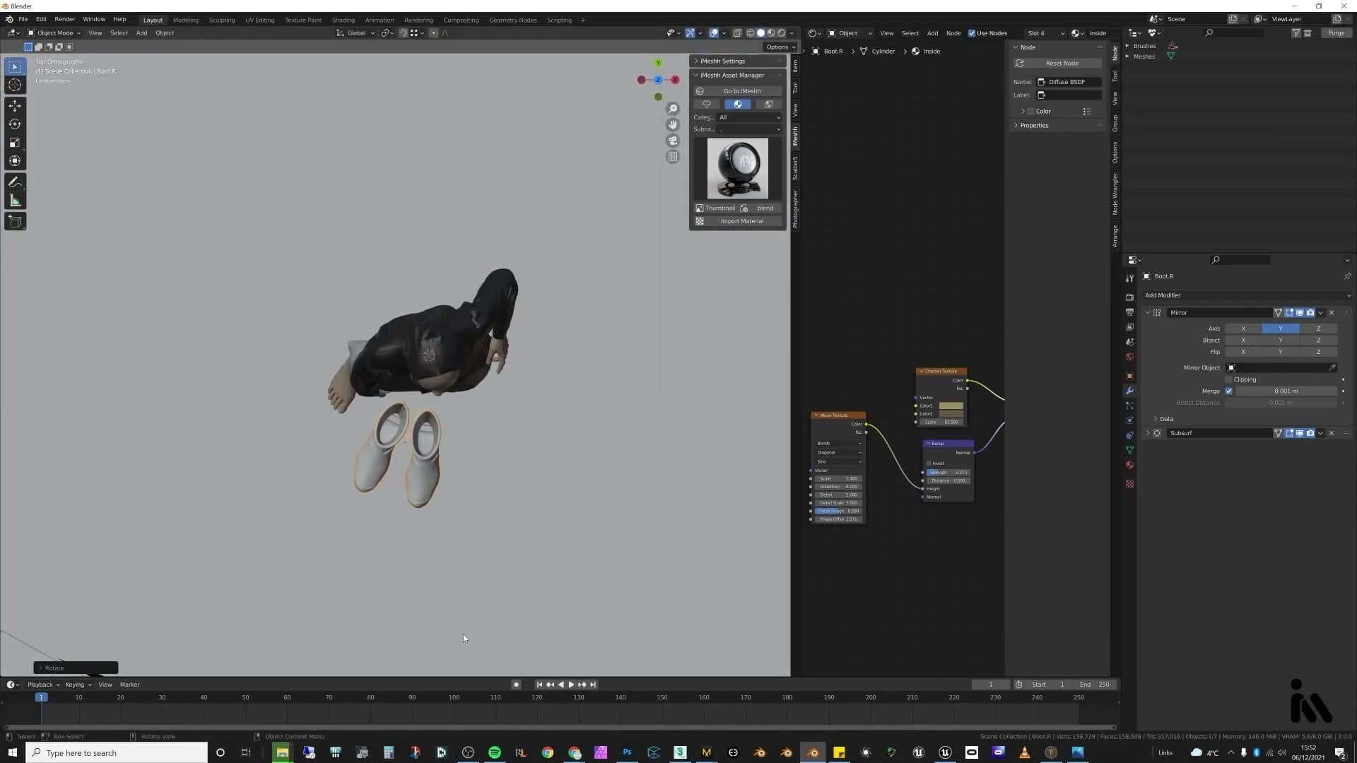 Make Human used to generate the base female avatar before clothing in Marvelous Designer.
