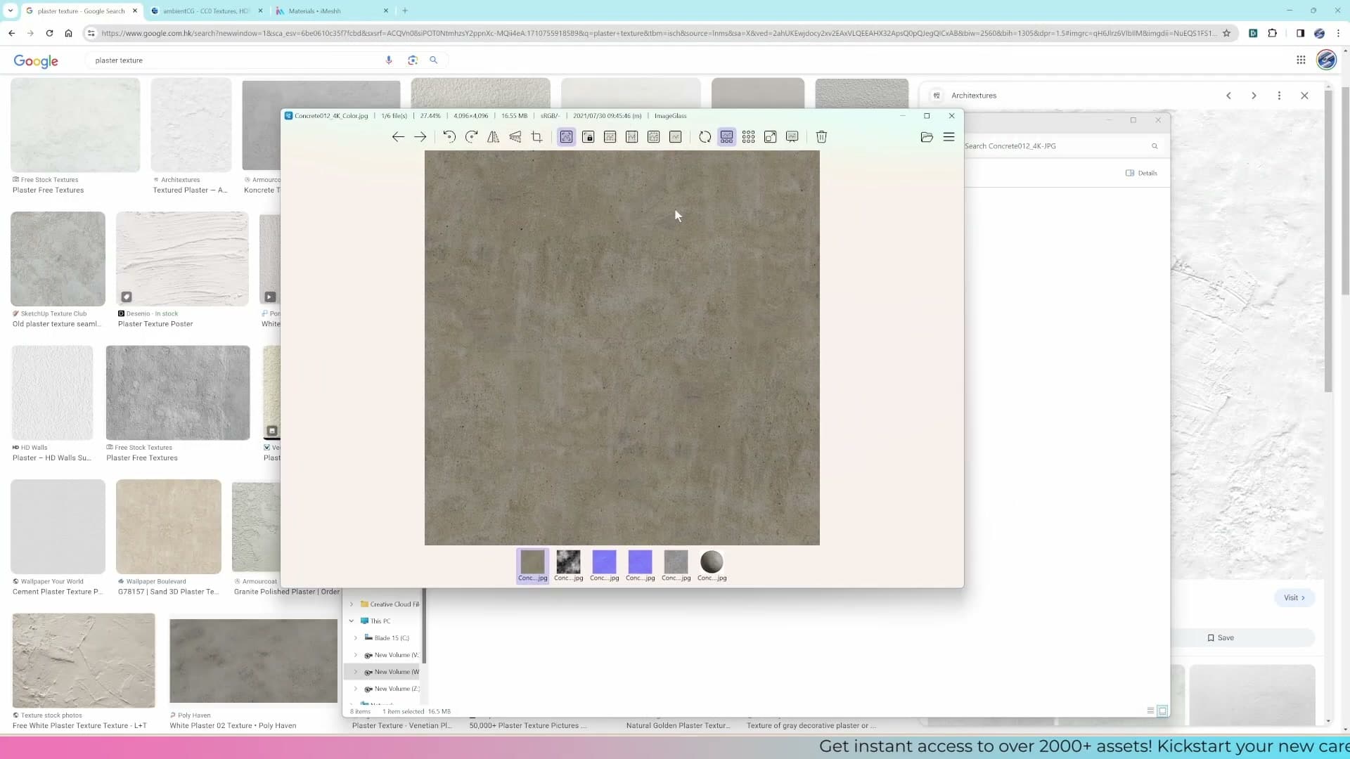 The diffuse map alone: flat and missing surface detail.