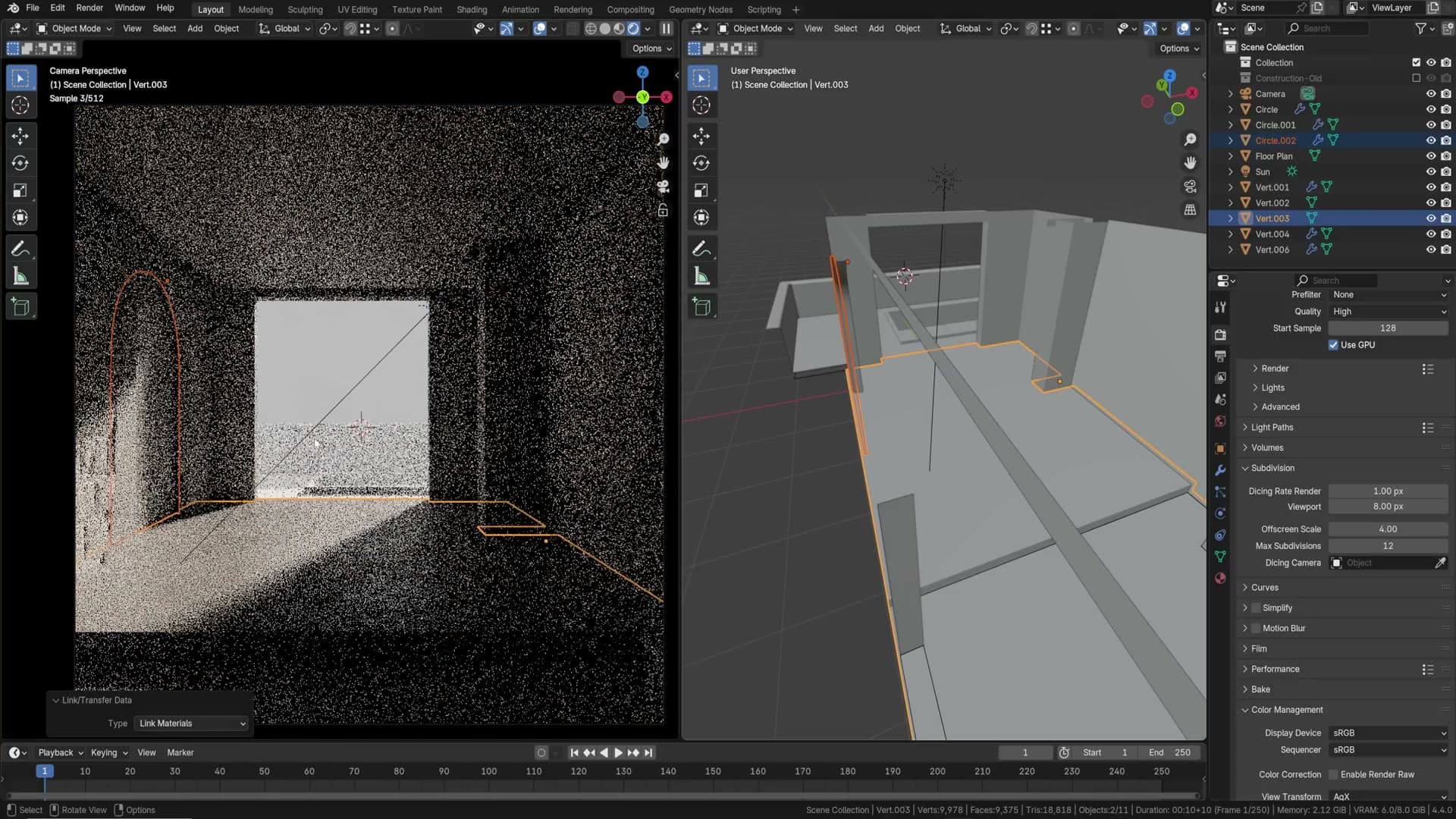 UV grid texture preview via Node Wrangler