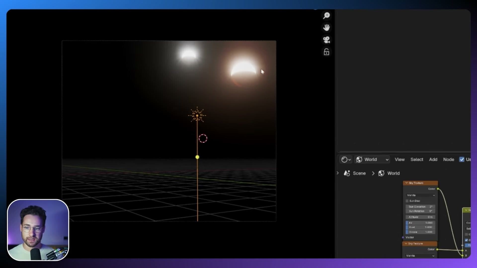 Planets correctly lit by the new sun lamp in local view