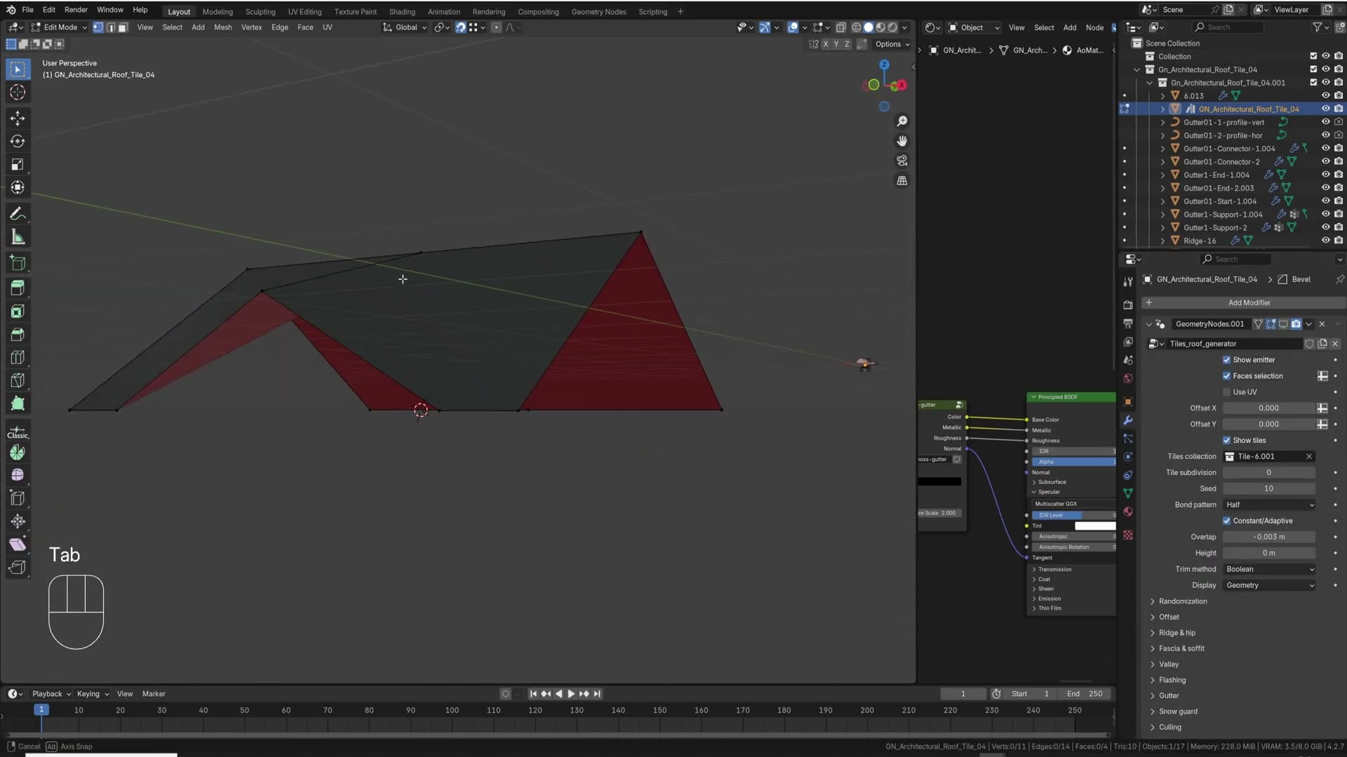 An ngon face that isn't perfectly flat. Blender's shading goes haywire across the surface.