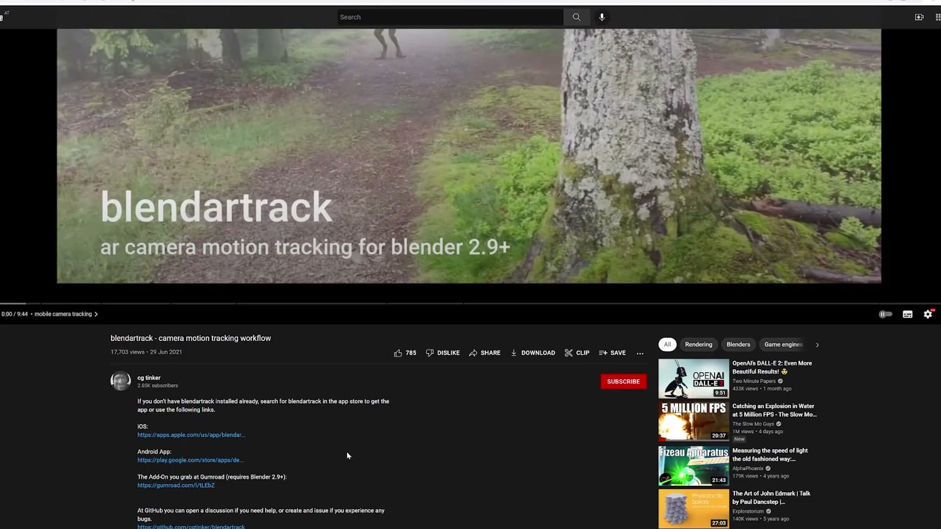 The mobile tracking app tracks floor motion using a printed marker as the focus point.