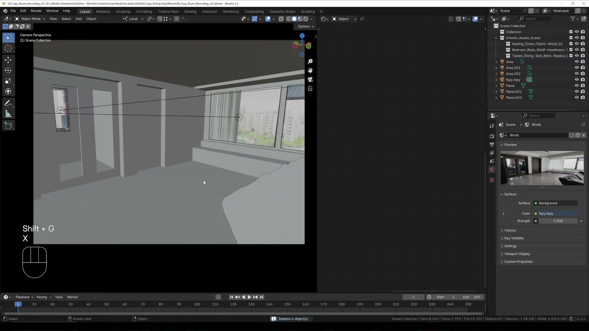 Dissolving stray vertices and joining edges to repair the cut outline.
