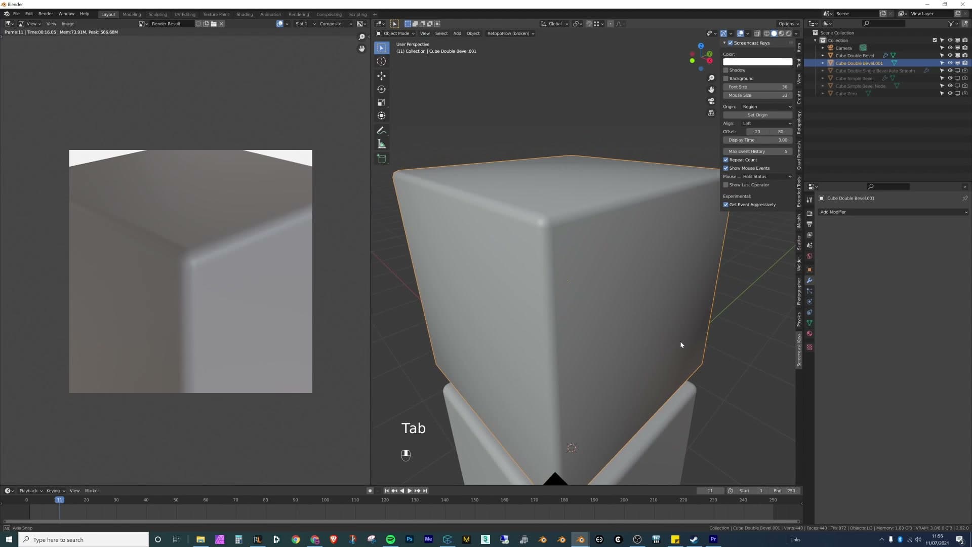 The Most Realistic Bevel Method in Blender (Double Bevel)
