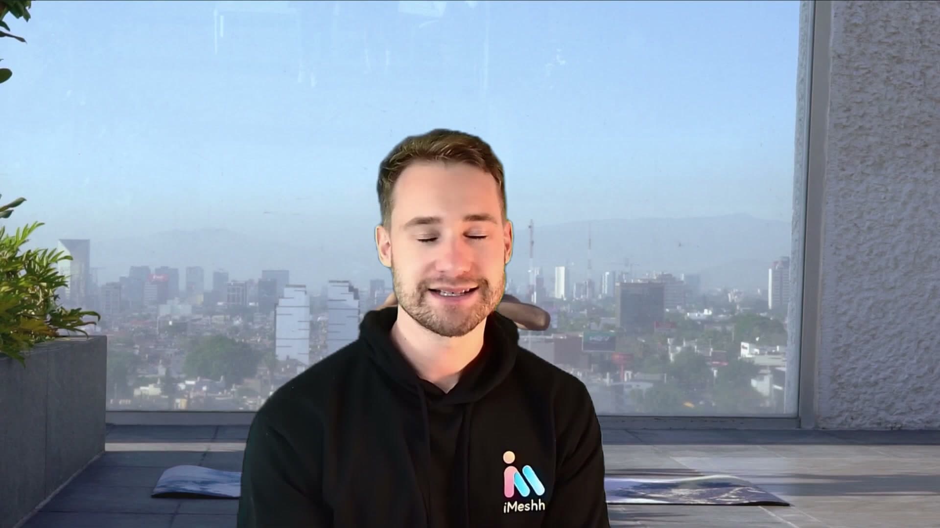 A 10-minute guided meditation on YouTube positioned as a daily reset before stressful days.