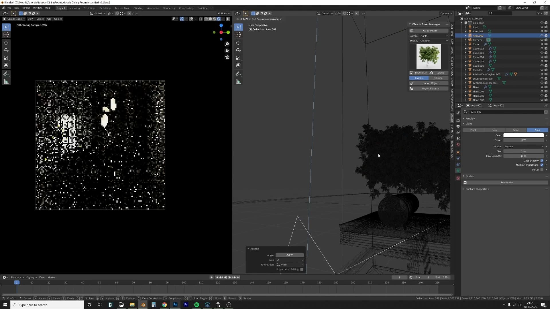 Pampas reads as a frame element instead of a black blob. This is why photographers always carry hot-shoe lights.