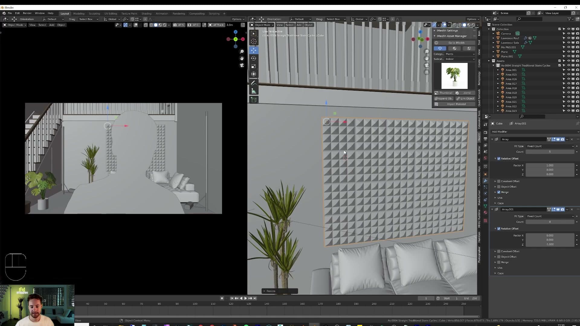 Second Array stacks it downward for a full corrugated panel in seconds.