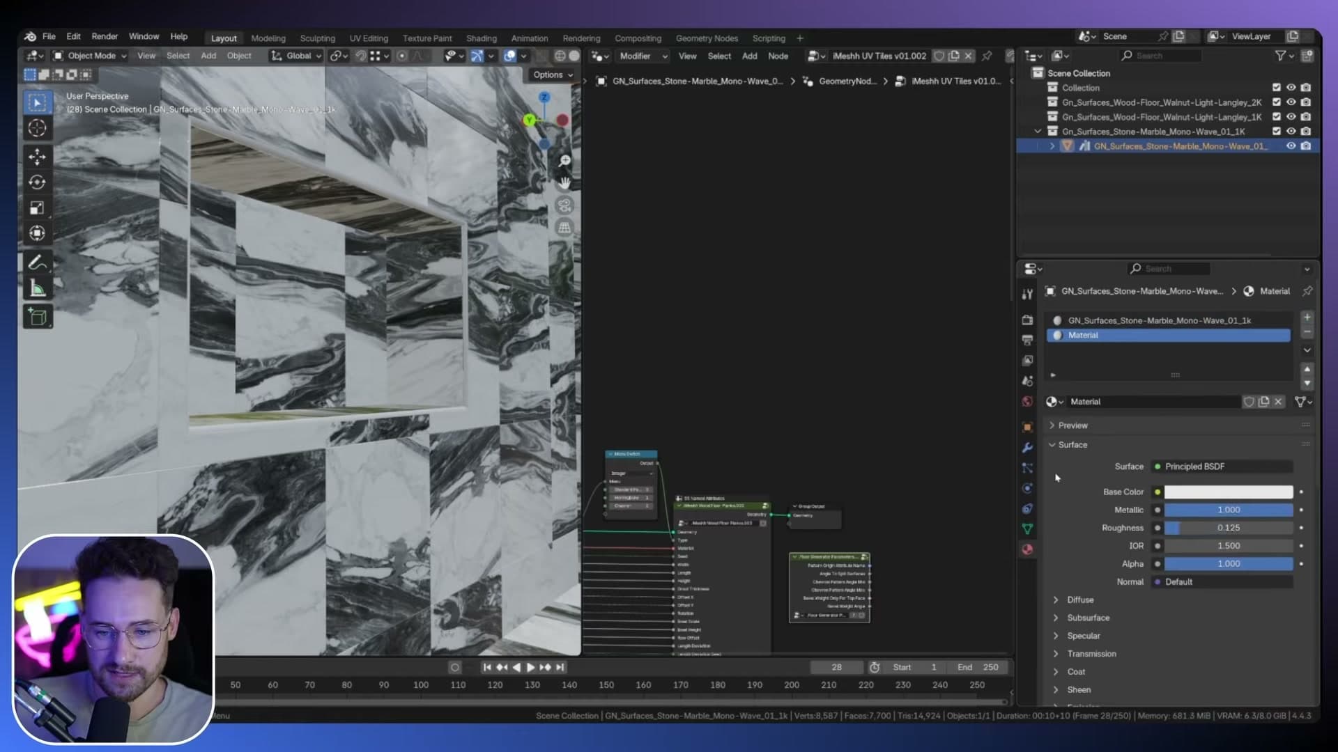 Trim now appears only along the chosen outer edges, not inside corners.