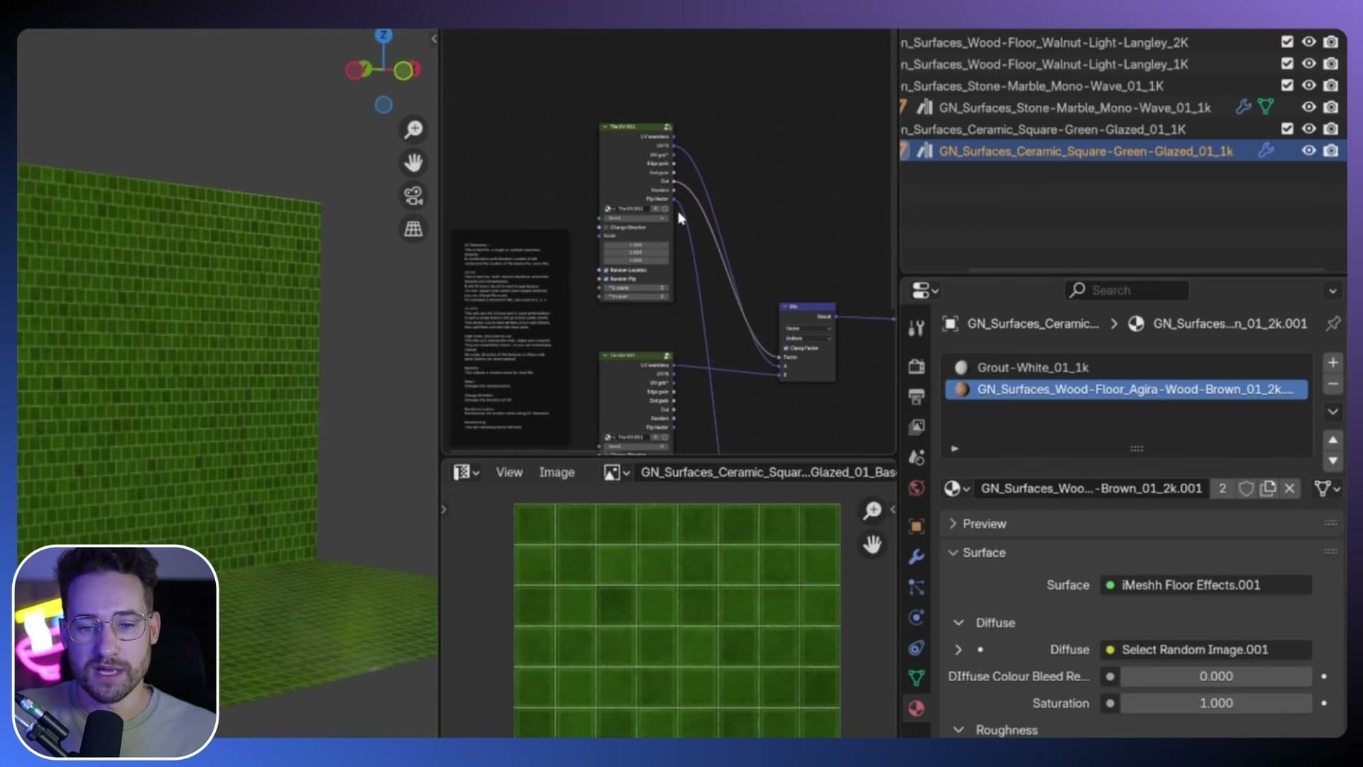 Recap of the three UV modes: UV Seamless, UV Fit and UV Grid.